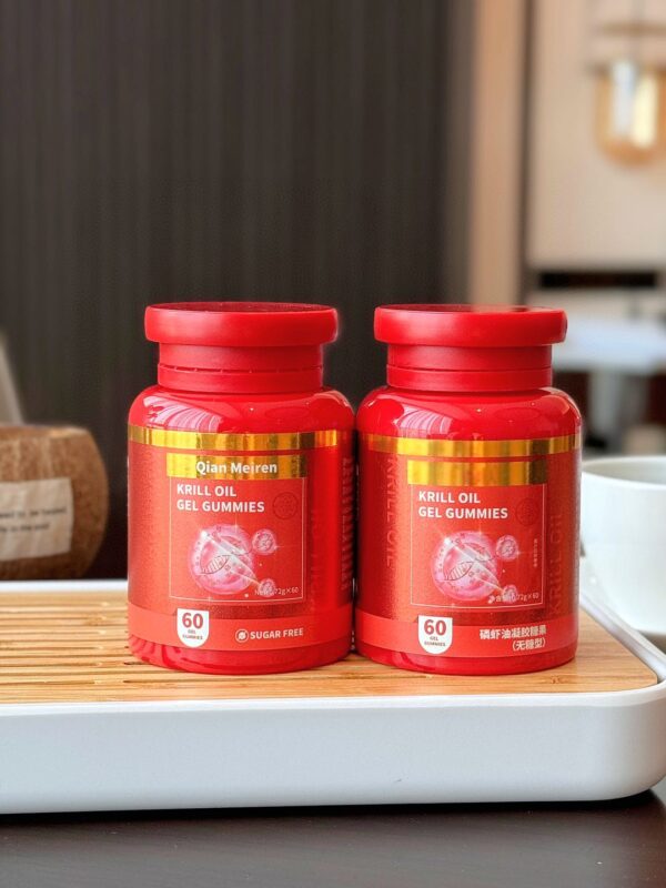 Qianmei · krill oil gel candy